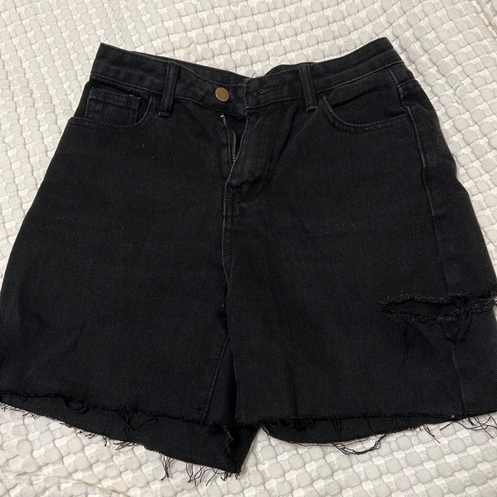 Princess Polly Black Shorts